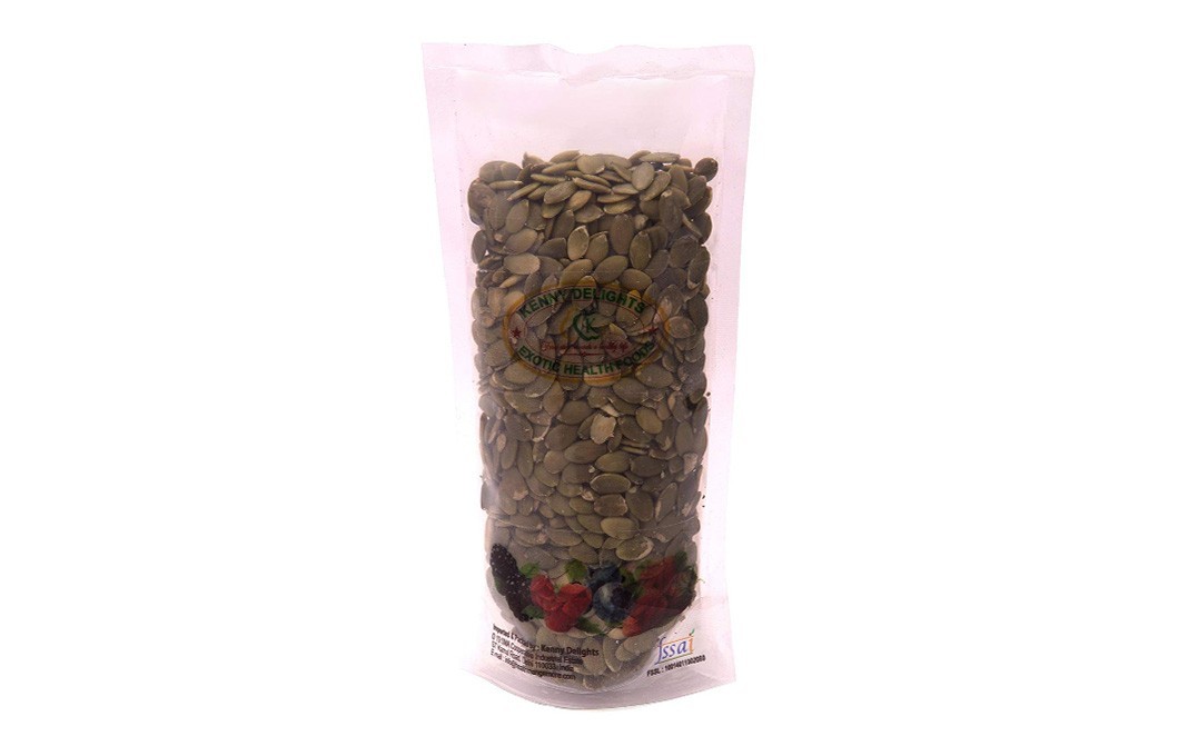 Kenny Delights Green Pumpkin Seeds Without Shells   Pack  200 grams